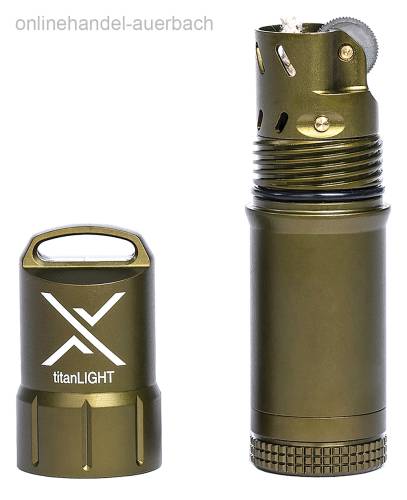 Exotac TitanLight Olive Drab lighter